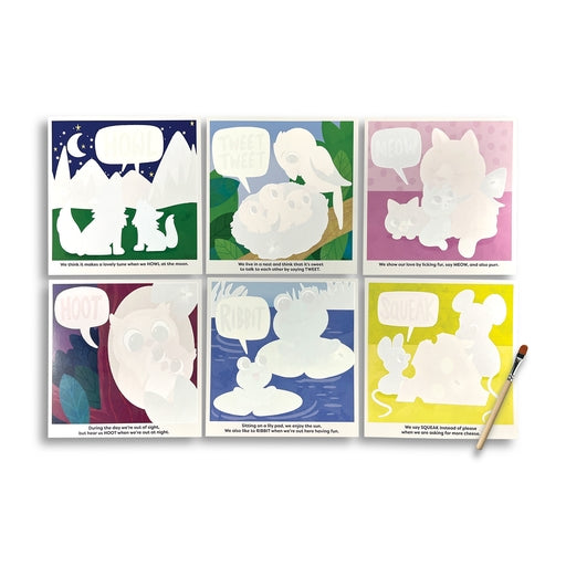 Water Amaze Water Reveal Boards - Baby Animals (13 Pc Set) - Where The Sidewalk Ends Toy Shop