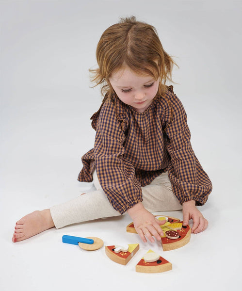 Wooden Take-Out Pizza