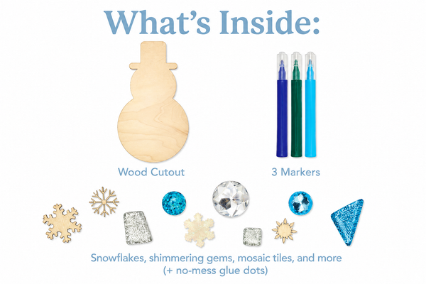 Pocket Create Kit—Winter Wonderland - Where The Sidewalk Ends Toy Shop