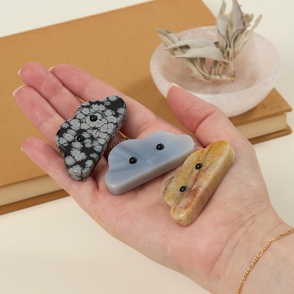 Crystal Cloud Friend Assortment - Pet Rocks - Where The Sidewalk Ends Toy Shop