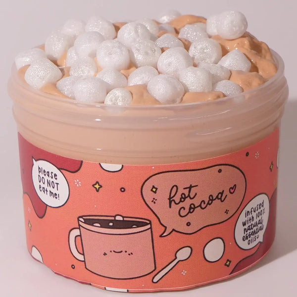 Hot Cocoa Slime - Christmas Slime - Where The Sidewalk Ends Toy Shop