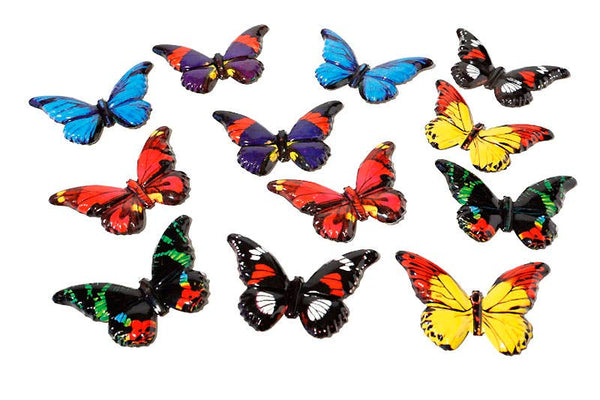 Large Butterfly Pin Badge, Made in Japan, 9.5 x 6.5 cm - Where The Sidewalk Ends Toy Shop