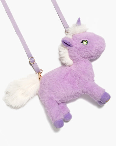 Opal Gem Pal Plush Unicorn Bag
