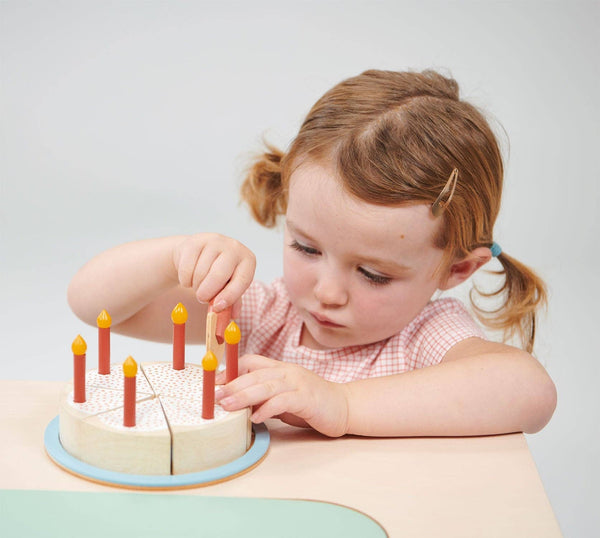 Wooden Party Cake Toy