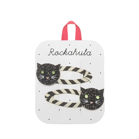 Stripy Cat Clips - Where The Sidewalk Ends Toy Shop