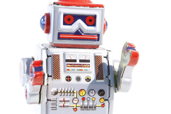 Leader Robot, Silver Red