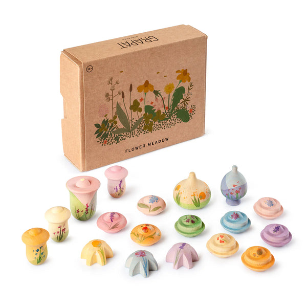 Grapat Play Set Flower Meadow - Where The Sidewalk Ends Toy Shop
