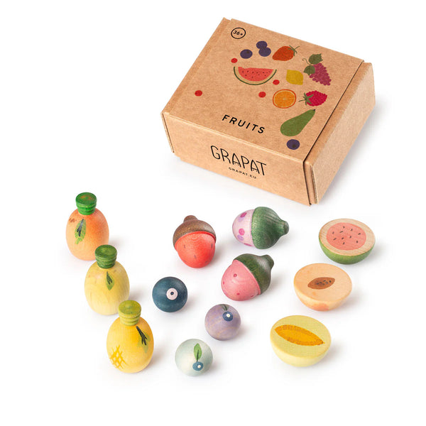 Grapat Play Set Fruits - Where The Sidewalk Ends Toy Shop