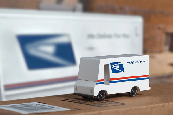 USPS Mail Truck - Where The Sidewalk Ends Toy Shop