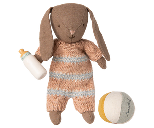 Bunny set, Micro - Brown - Dusty rose