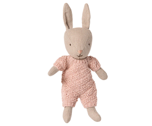 Rabbit, Micro - Sand - Rose knitted suit