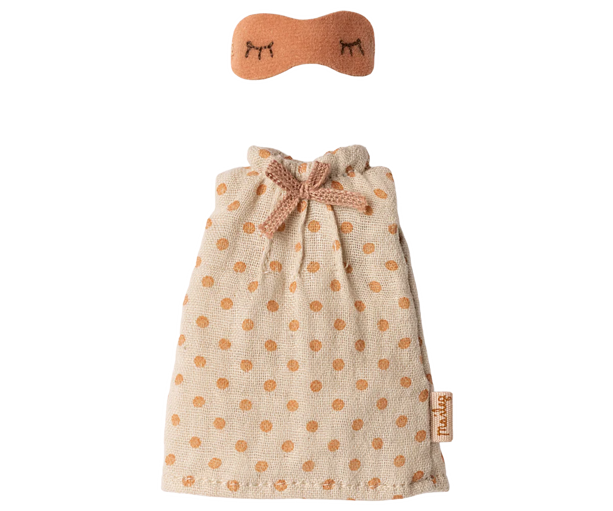 Nightgown, Mum mouse - Light grey - Where The Sidewalk Ends Toy Shop