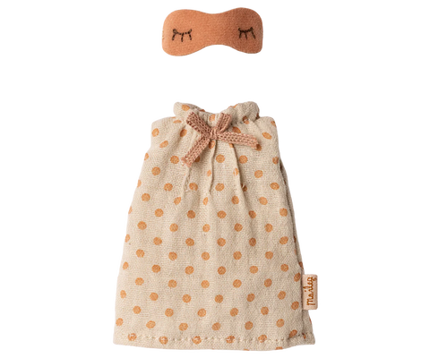 Nightgown, Mum mouse - Light grey - Where The Sidewalk Ends Toy Shop