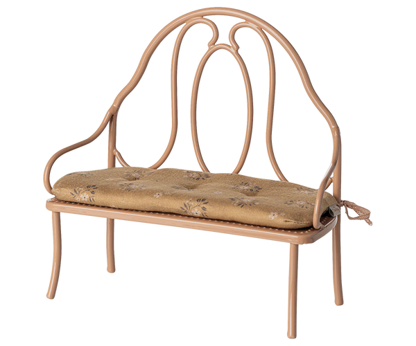 Vintage bench, Mini - Dark powder