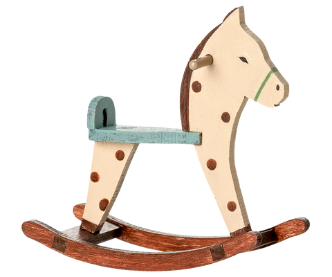 Rocking horse, Mouse - Spotted - Where The Sidewalk Ends Toy Shop