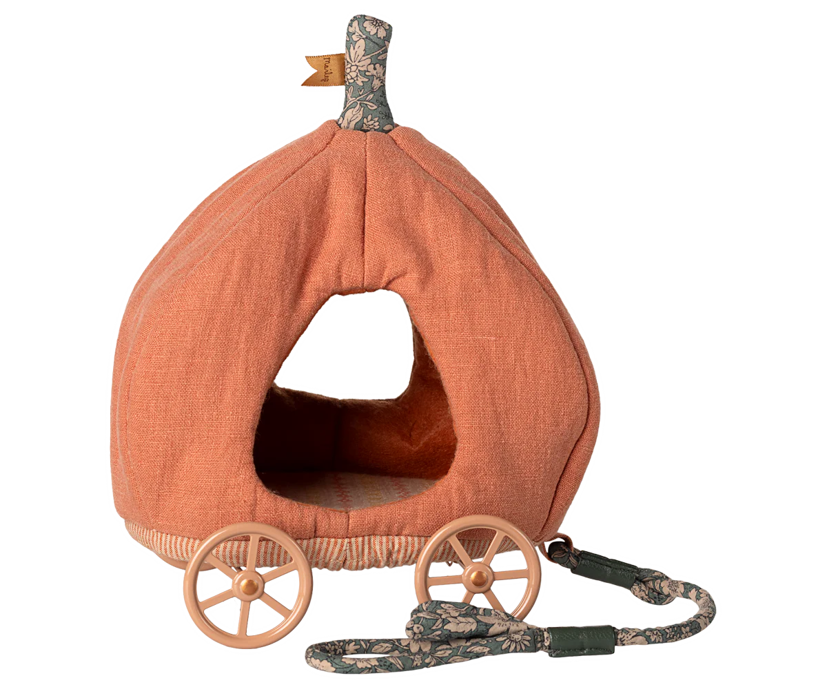 Pumpkin carriage, Mouse- New