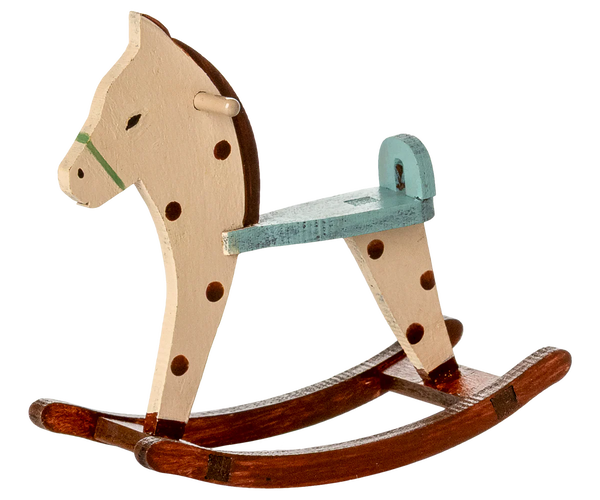 Rocking horse, Mouse - Spotted - Where The Sidewalk Ends Toy Shop