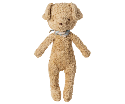 Dog, Vintage plush - Soft sand - Where The Sidewalk Ends Toy Shop
