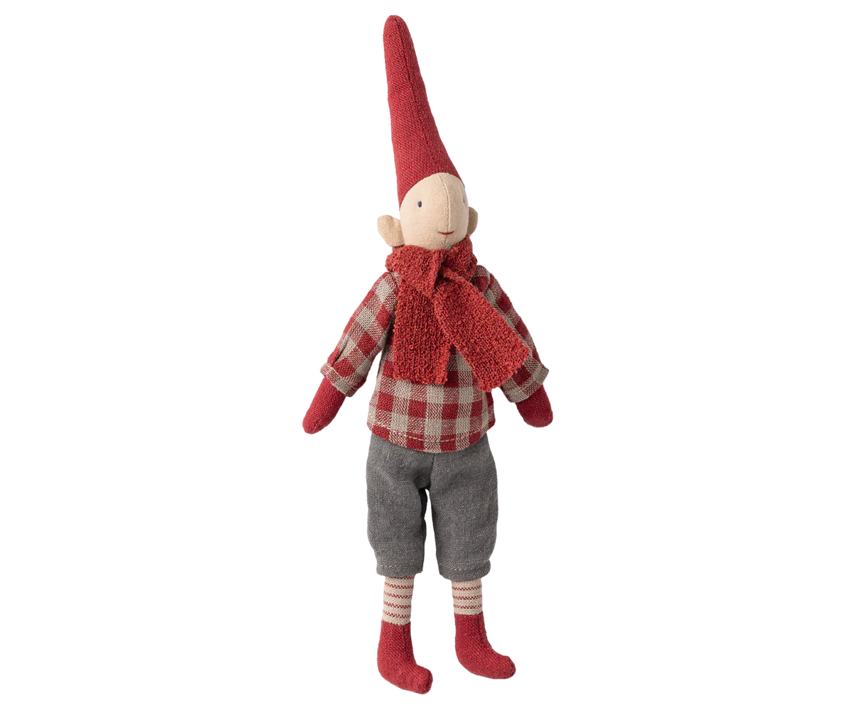 Pixy, Size 1 - Boy - Red checkered shirt - Where The Sidewalk Ends Toy Shop