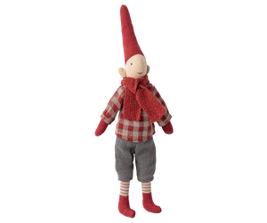 Pixy, Size 1 - Boy - Red checkered shirt - Where The Sidewalk Ends Toy Shop