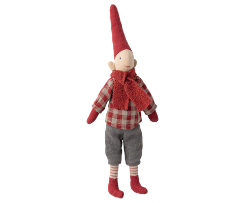 Pixy, Size 1 - Boy - Red checkered shirt - Where The Sidewalk Ends Toy Shop