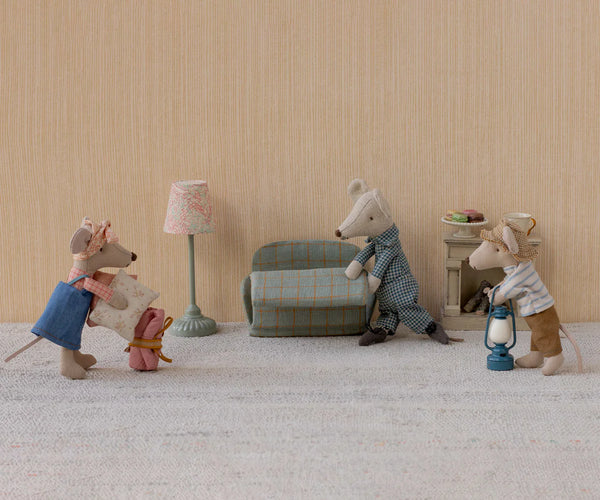 Vintage floor lamp, Mouse - Mint - Where The Sidewalk Ends Toy Shop