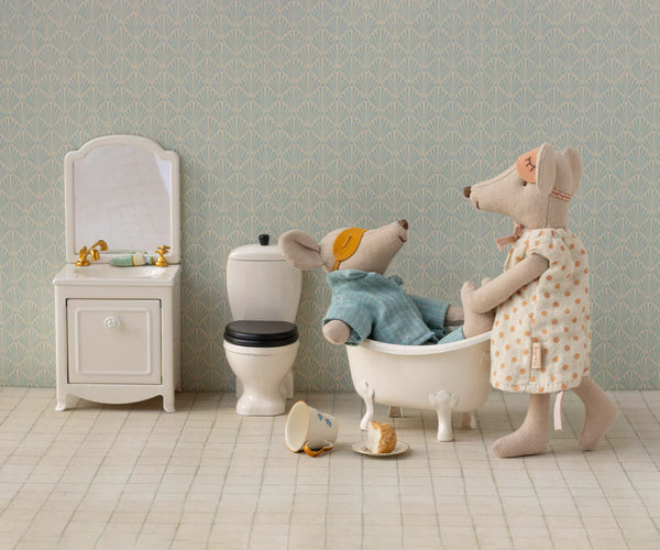 Sink dresser, Mouse - Off white - Where The Sidewalk Ends Toy Shop