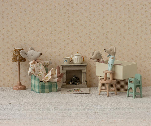 High chair, Mouse - Mint