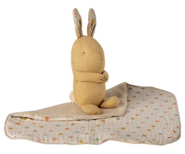 Lullaby friends, Bunny, Mini - Cream yellow - Where The Sidewalk Ends Toy Shop