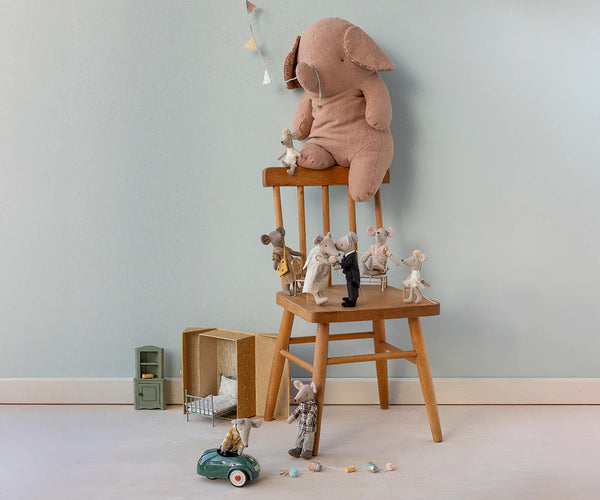 Ballerina mouse, Little sister - Off white - Where The Sidewalk Ends Toy Shop
