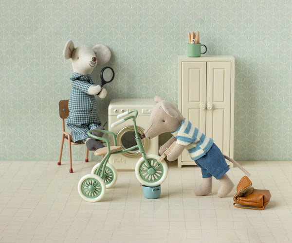 Tricycle mouse, Big brother - Brown - Where The Sidewalk Ends Toy Shop