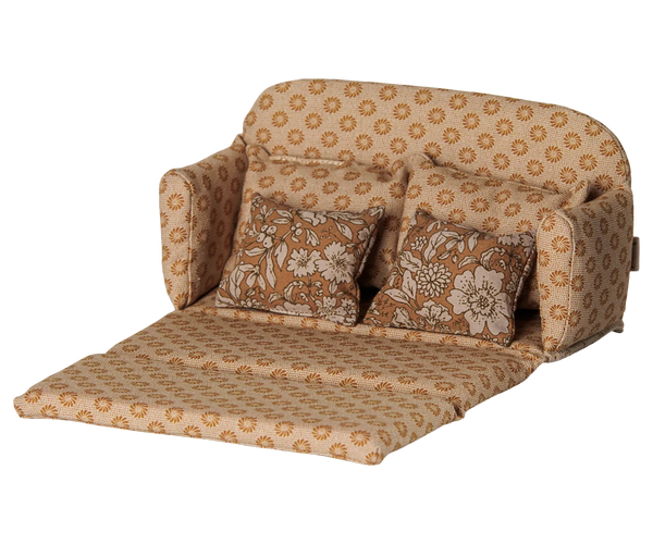 Sofa bed, Mouse, Large - Ocher