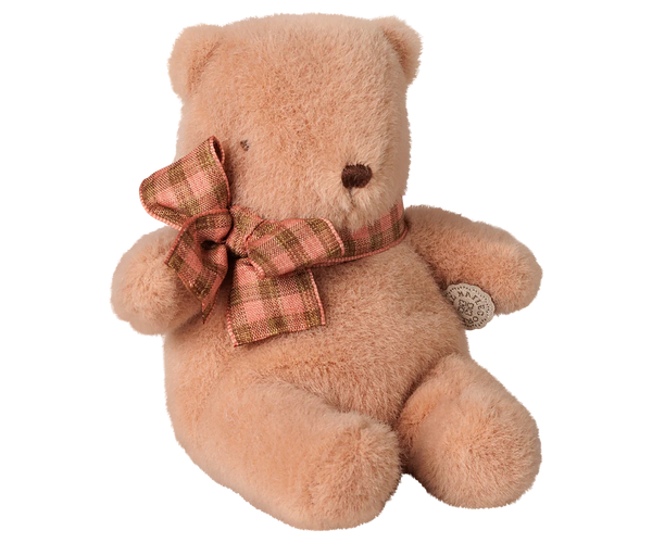 Teddy bear plush, Mini - Vintage rose