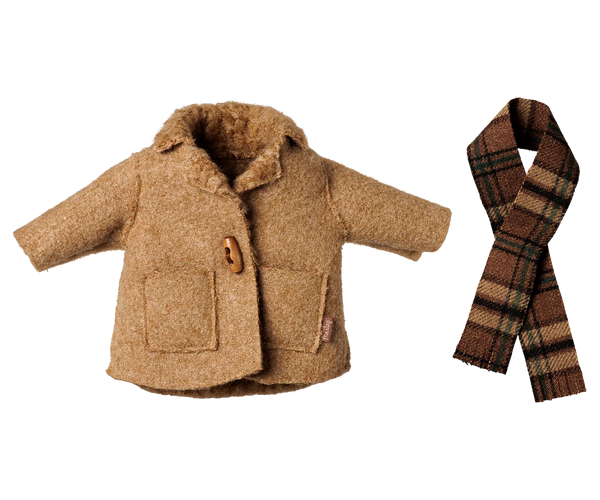 Jacket and scarf - Medium mouse