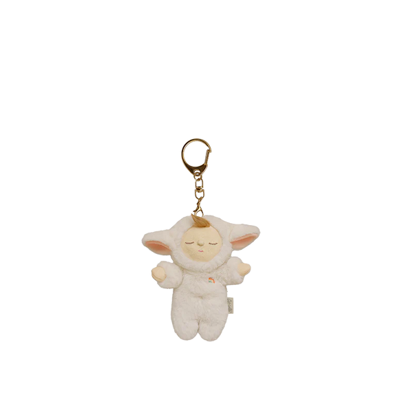 Cozy Bag Charm - Lamby Pookie - Where The Sidewalk Ends Toy Shop
