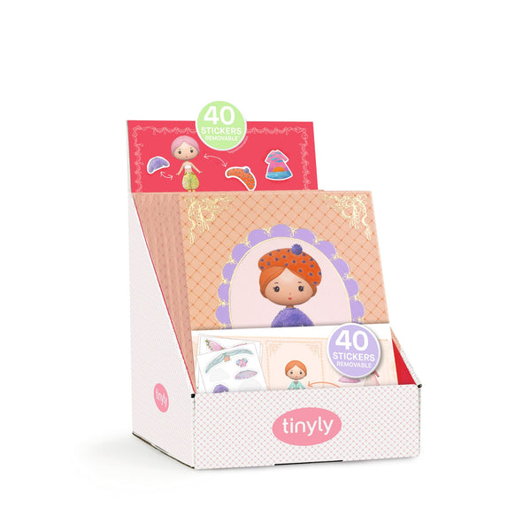 Tinyly Miss Lilyruby Removeable Stickers - Where The Sidewalk Ends Toy Shop