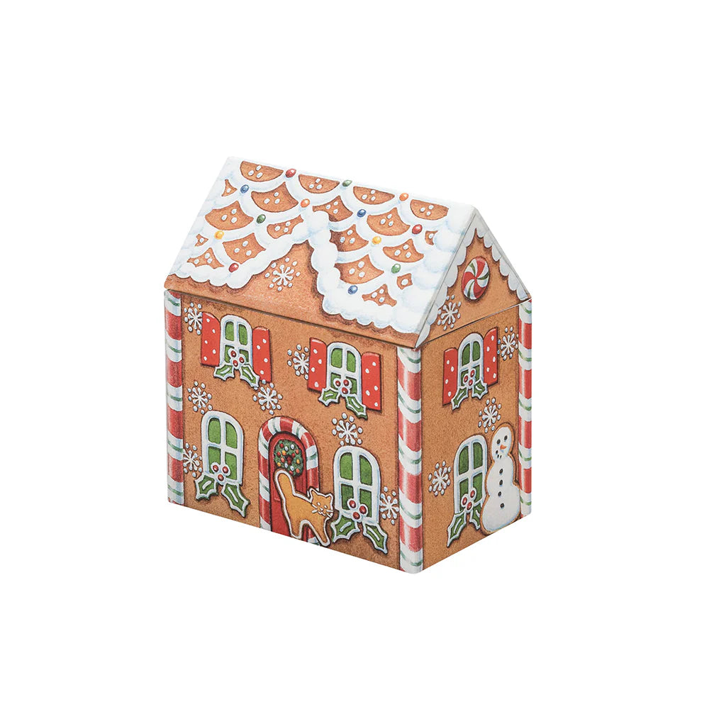 Large Gingerbread House Tin - Dana Kubick