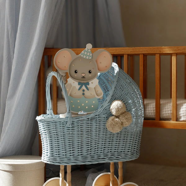 Little Lights Felix The Mouse Lamp - Where The Sidewalk Ends Toy Shop