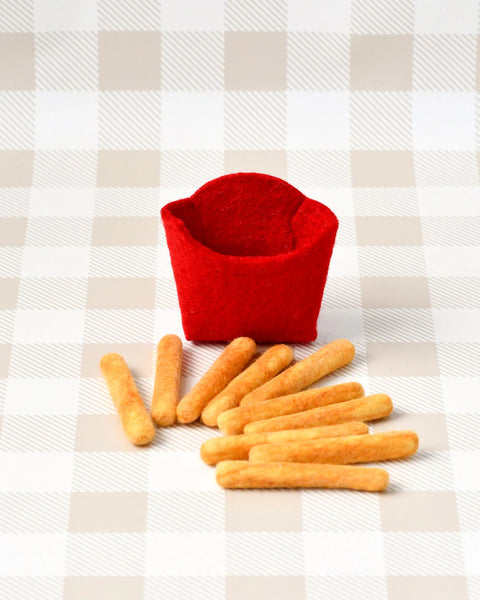Felt Fries in a Packet - Where The Sidewalk Ends Toy Shop