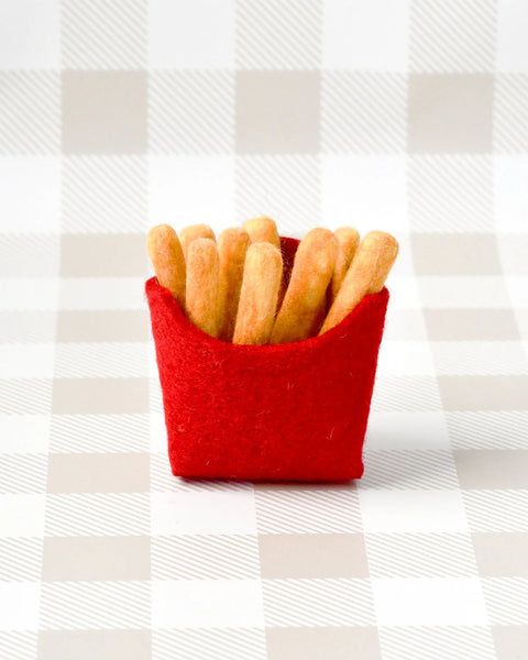 Felt Fries in a Packet - Where The Sidewalk Ends Toy Shop