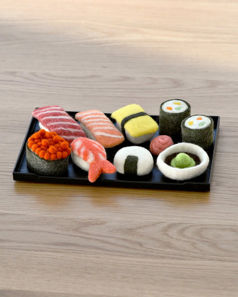 Felt Sushi Play Food Set - Where The Sidewalk Ends Toy Shop