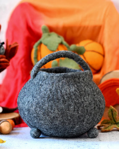 Felt Witches' Cauldron Bag - Where The Sidewalk Ends Toy Shop