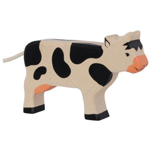 Cow Standing Black - Where The Sidewalk Ends Toy Shop