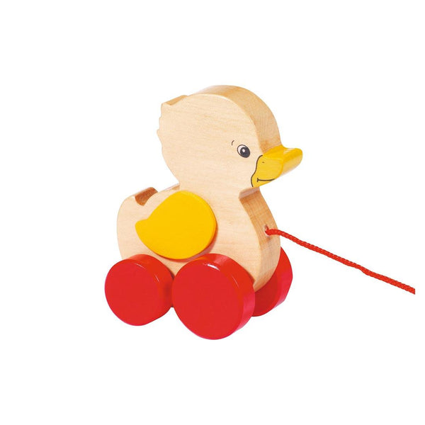 Pull-along animal - Duck Ellah - Where The Sidewalk Ends Toy Shop