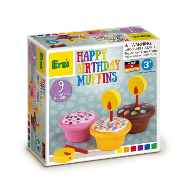 Happy Birthday Muffins - Where The Sidewalk Ends Toy Shop