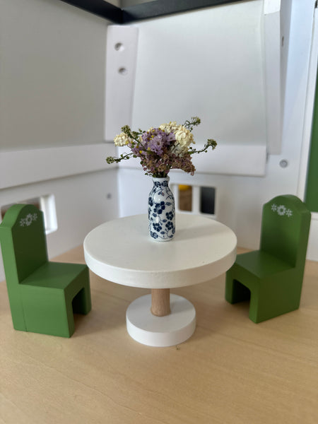 Miniature Flower Arrangement in Vase - Where The Sidewalk Ends Toy Shop