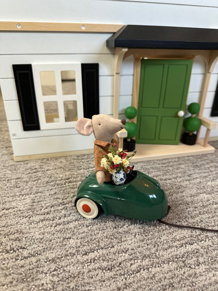 Miniature Flower Arrangement in Vase - Where The Sidewalk Ends Toy Shop