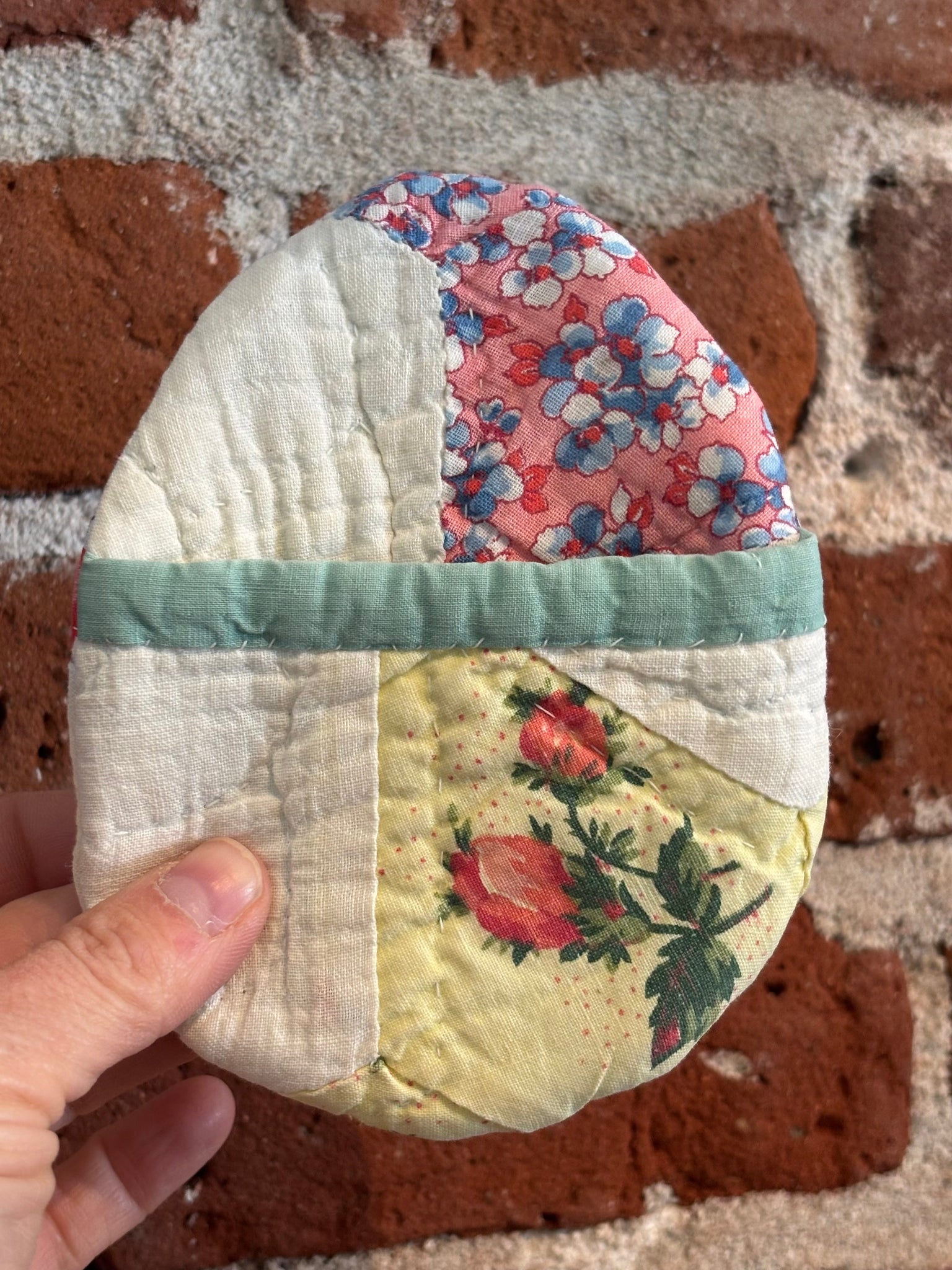 Medium Quilted Egg Pouch - Where The Sidewalk Ends Toy Shop