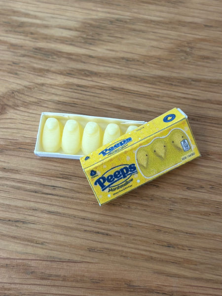 Miniature Peeps in Boxes  1:12 - Where The Sidewalk Ends Toy Shop