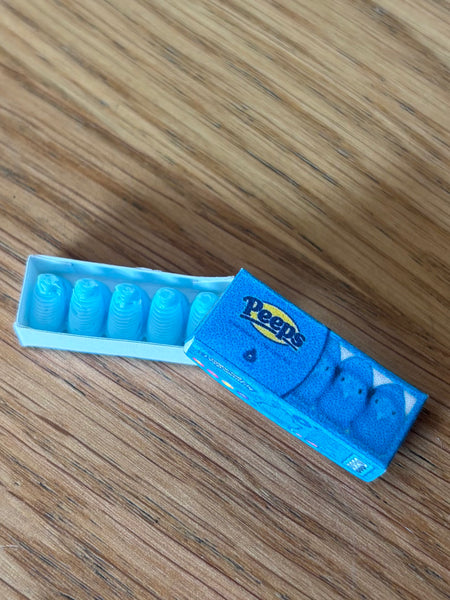 Miniature Peeps in Boxes  1:12 - Where The Sidewalk Ends Toy Shop